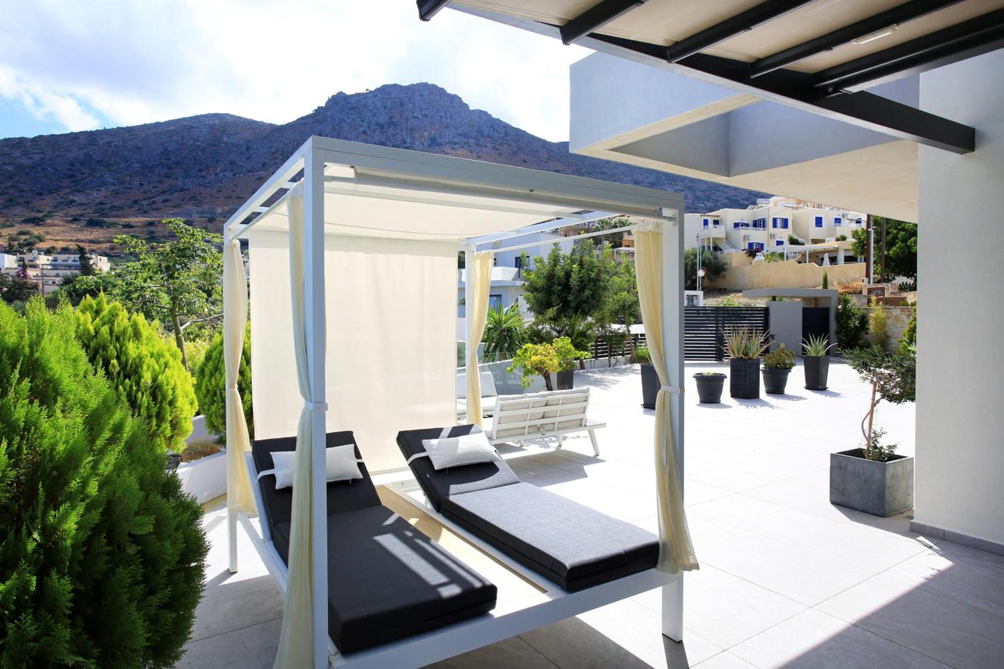 Orama Luxury Villa 4 Bedrooms With Private Pool Hersonissos  Exterior foto