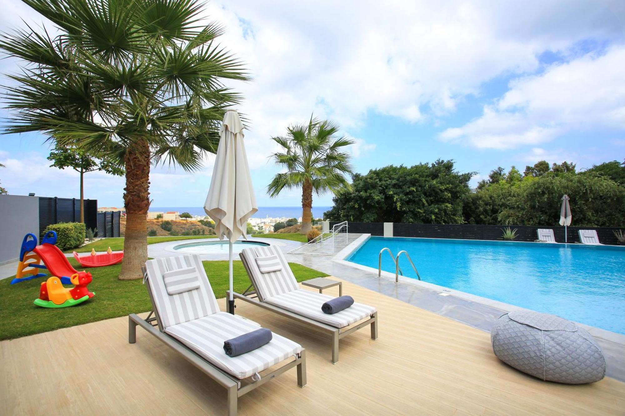 Orama Luxury Villa 4 Bedrooms With Private Pool Hersonissos  Exterior foto